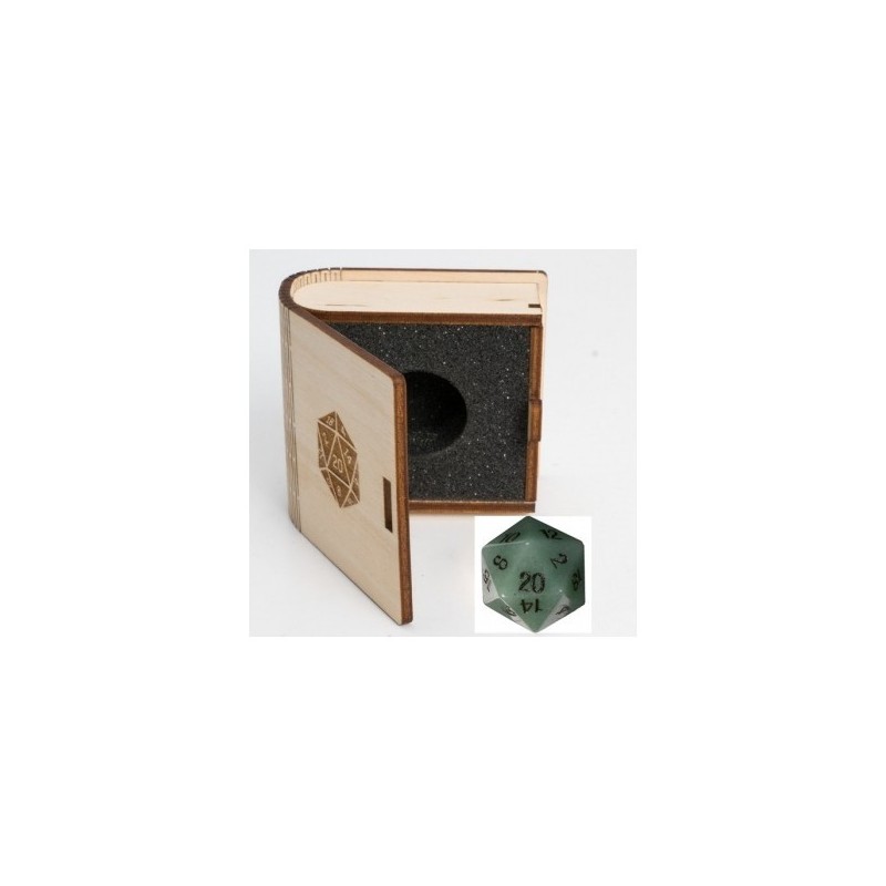 Gemstone Collectors Dice - Green Aventurine - BF08643 - accessorio per giochi
