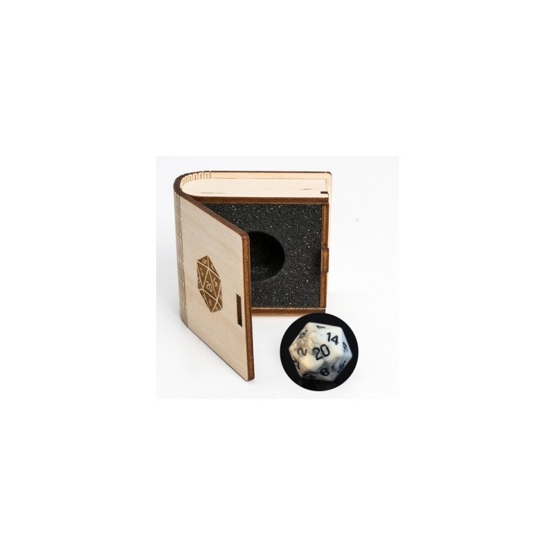 Gemstone Collectors Dice - Howlite - BF08681 - accessorio per giochi