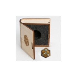 Gemstone Collectors Dice - Yellow Tiger Eye - BF08629