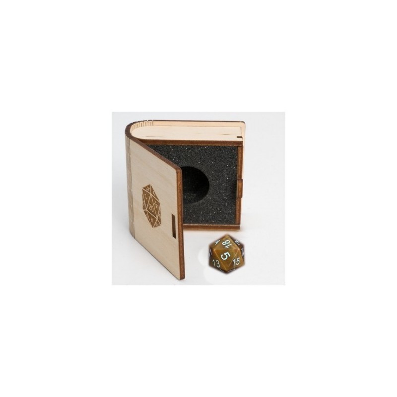 Gemstone Collectors Dice - Yellow Tiger Eye - BF08629 - accessorio per giochi