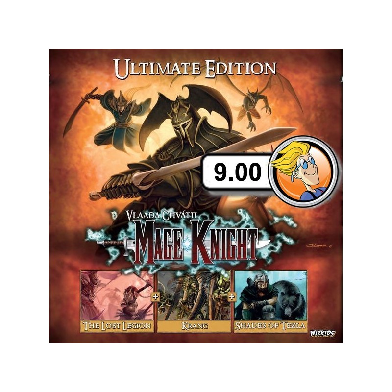 Mage Knight: Ultimate Edition (Revised figures) ENG - gioco da tavolo