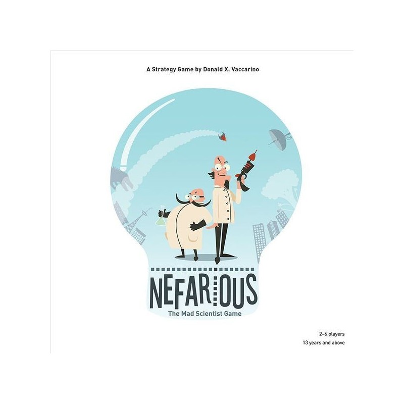 Nefarious - gioco da tavolo