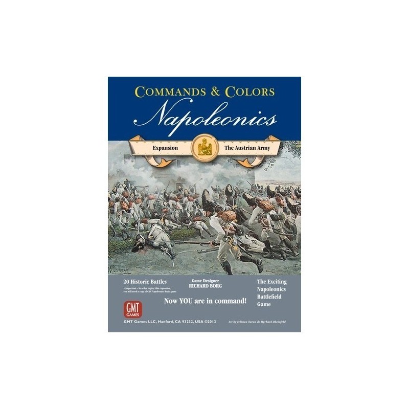 The Austrian Army: Commands & Colors - Napoleonics (4th Printing) - gioco da tavolo