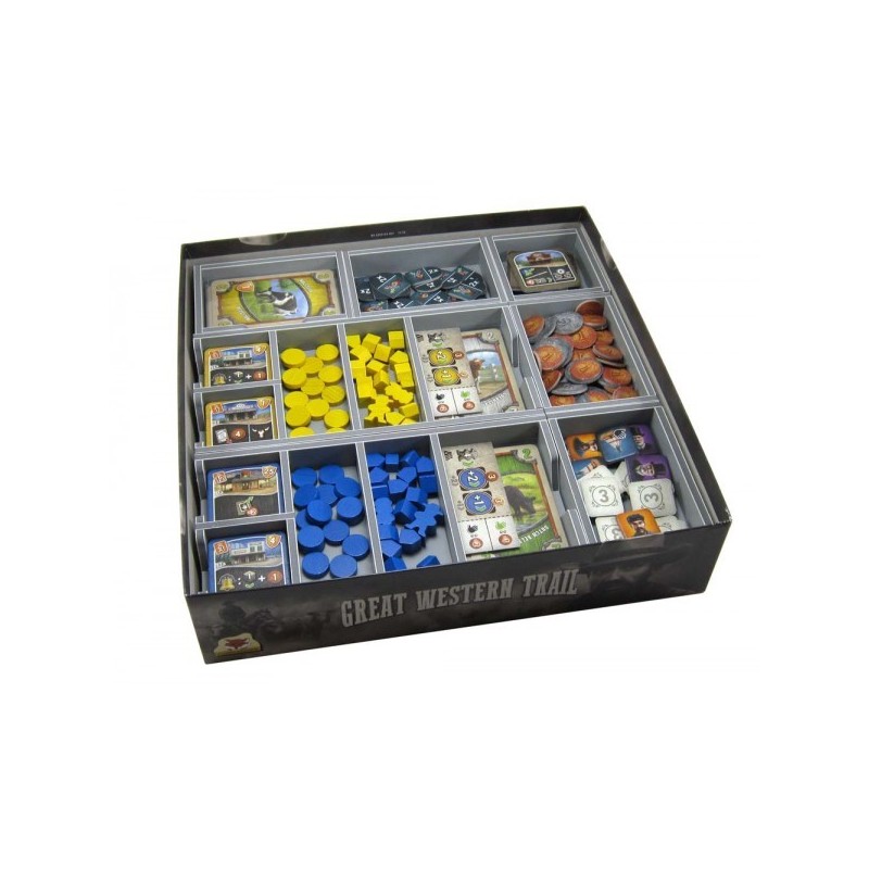 Great Western Trail - Organizer Folded Space in EvaCore - GWTv2 - accessorio per giochi