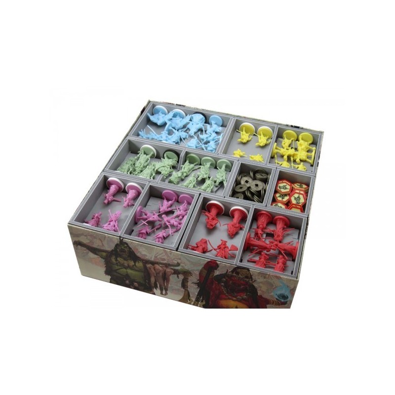 Rising Sun - Organizer Folded Space in EvaCore - RIS - accessorio per giochi