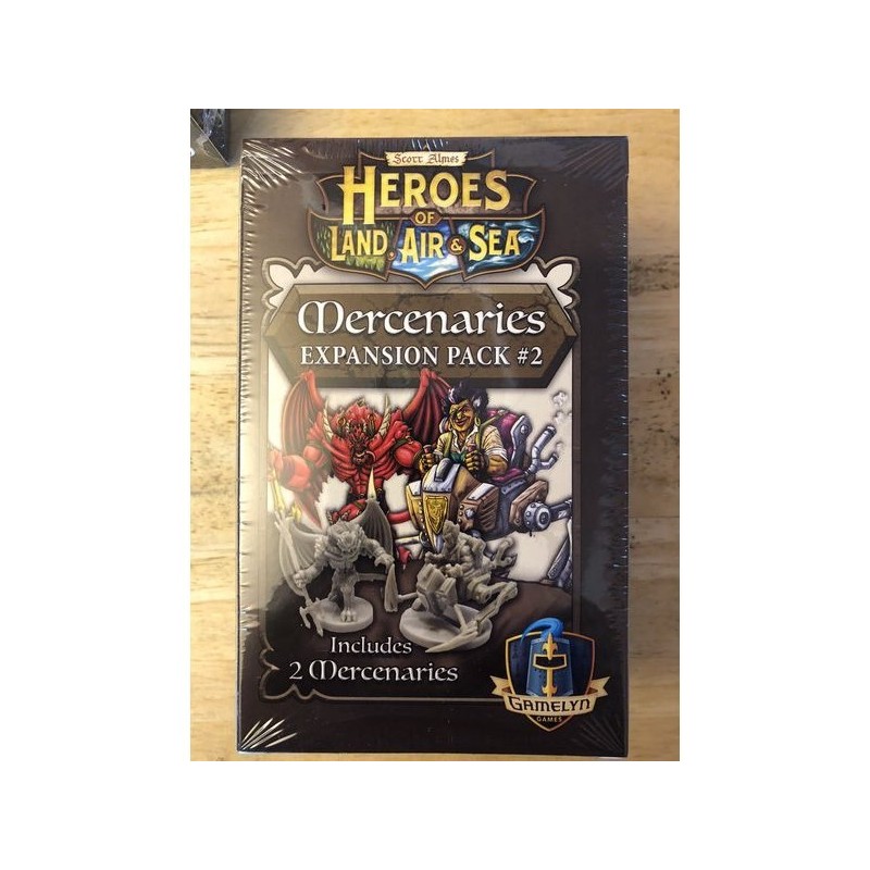 Mercenaries Expansion Pack 2: Heroes of Land, Air & Sea - gioco da tavolo