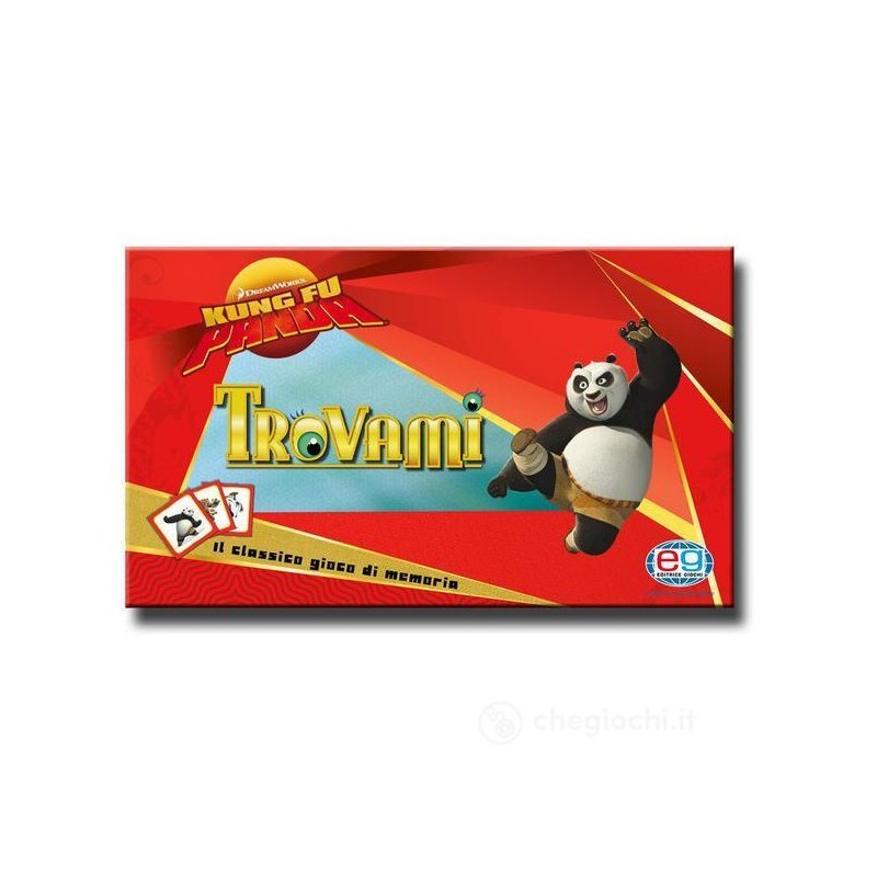 Memory Kung Fu Panda (Trovami) - gioco da tavolo