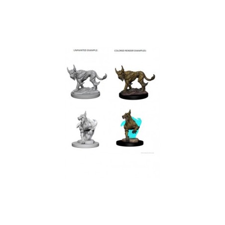 Blink Dogs (2 Units) - D&D Nolzur's Marvelous Unpainted Miniatures