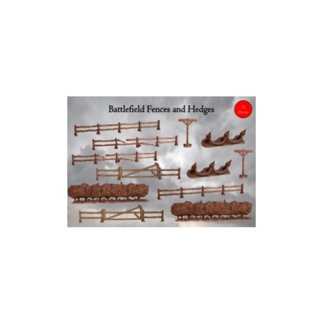 Terrain Crate: Battlefield Fences & Hedges