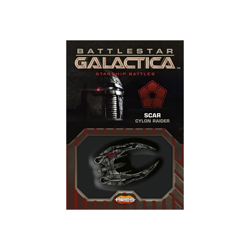 Scar Cylon Raider - Battlestar Galactica: Starship Battles - gioco da tavolo