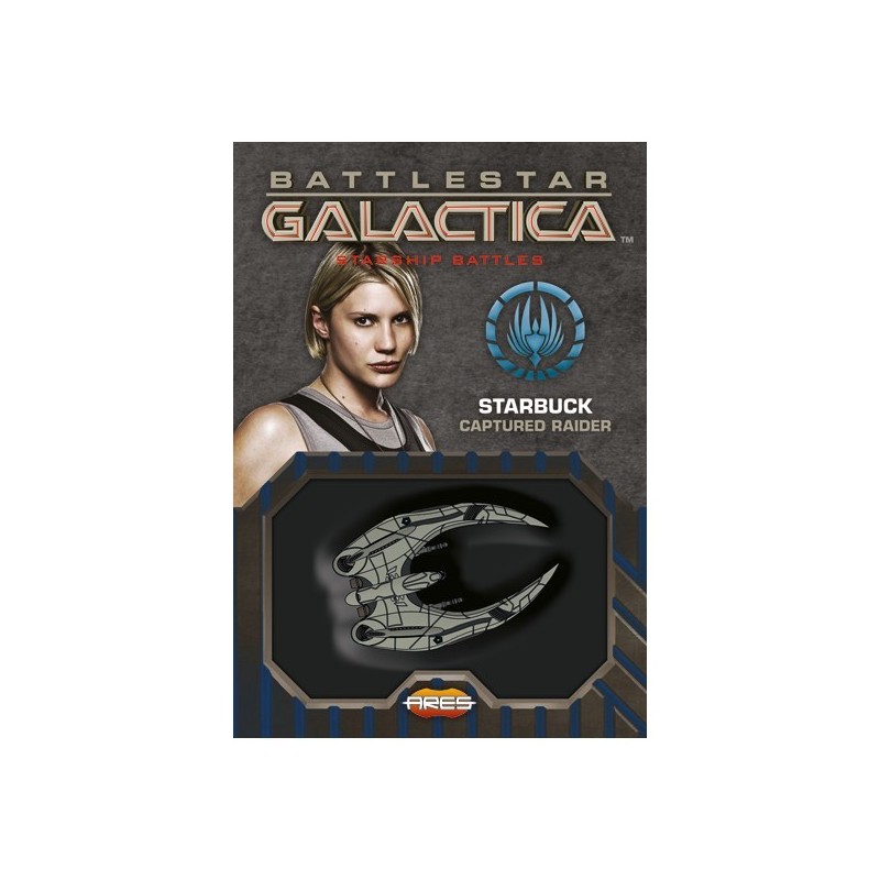 Starbuck Captured Raider - Battlestar Galactica: Starship Battles - gioco da tavolo