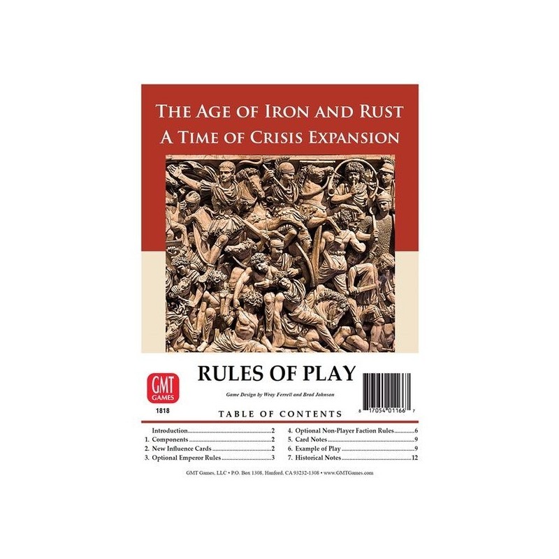 The Age of Iron and Rust: Time of Crisis - gioco da tavolo