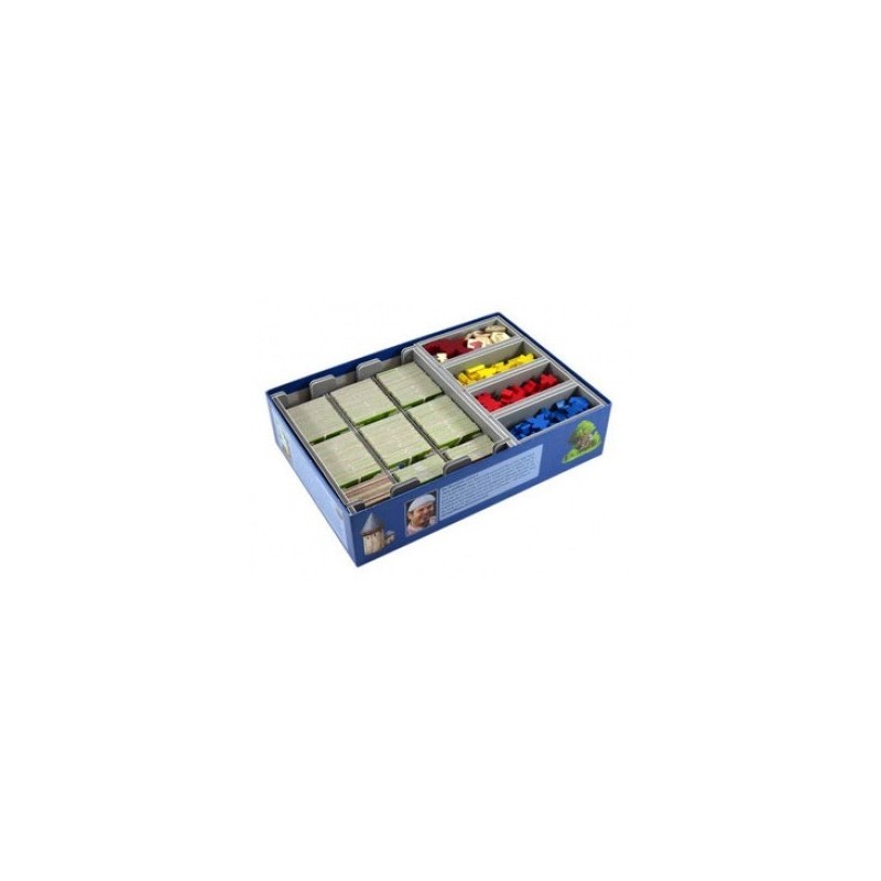 Carcassonne - Organizer Folded Space in EvaCore - CAR - accessorio per giochi