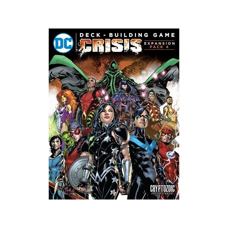 Crisis Expansion Pack 4: DC Comics Deck-building Game - gioco da tavolo