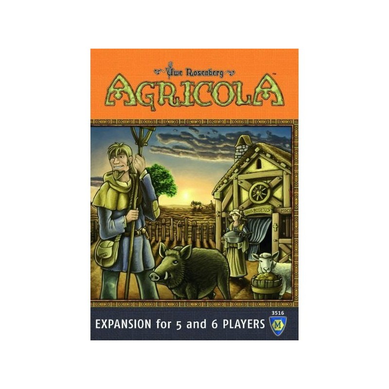 Expansion for 5 and 6 Players: Agricola ENG - gioco da tavolo