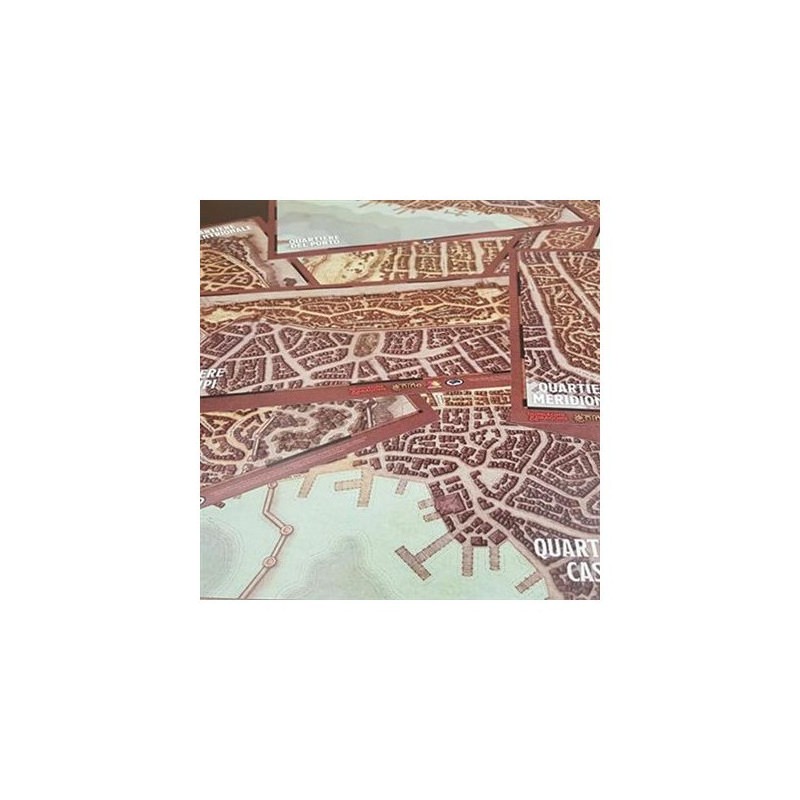 Waterdeep - Mappe dei Quartieri: Dungeons & Dragons 5a Edizione - gioco di ruolo