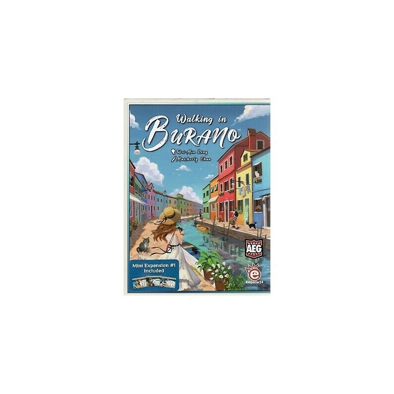 Walking in Burano (Edizione con Mini expansion 1 inclusa) - gioco da tavolo