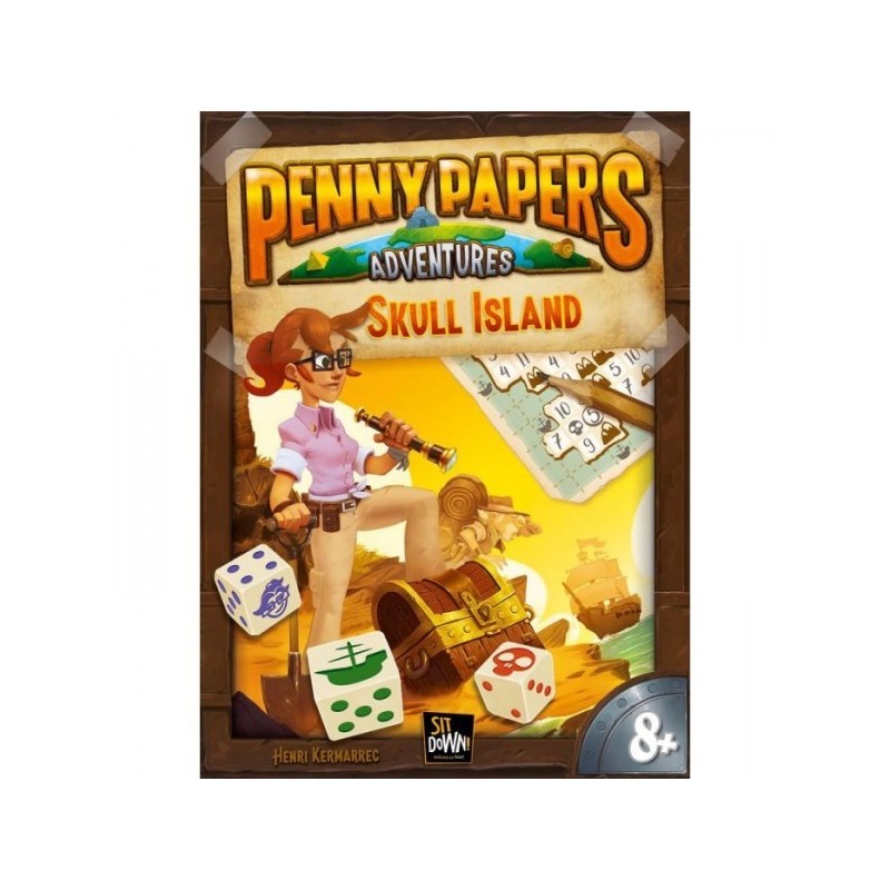 Penny Papers Adventures: Skull Island ITA - gioco da tavolo