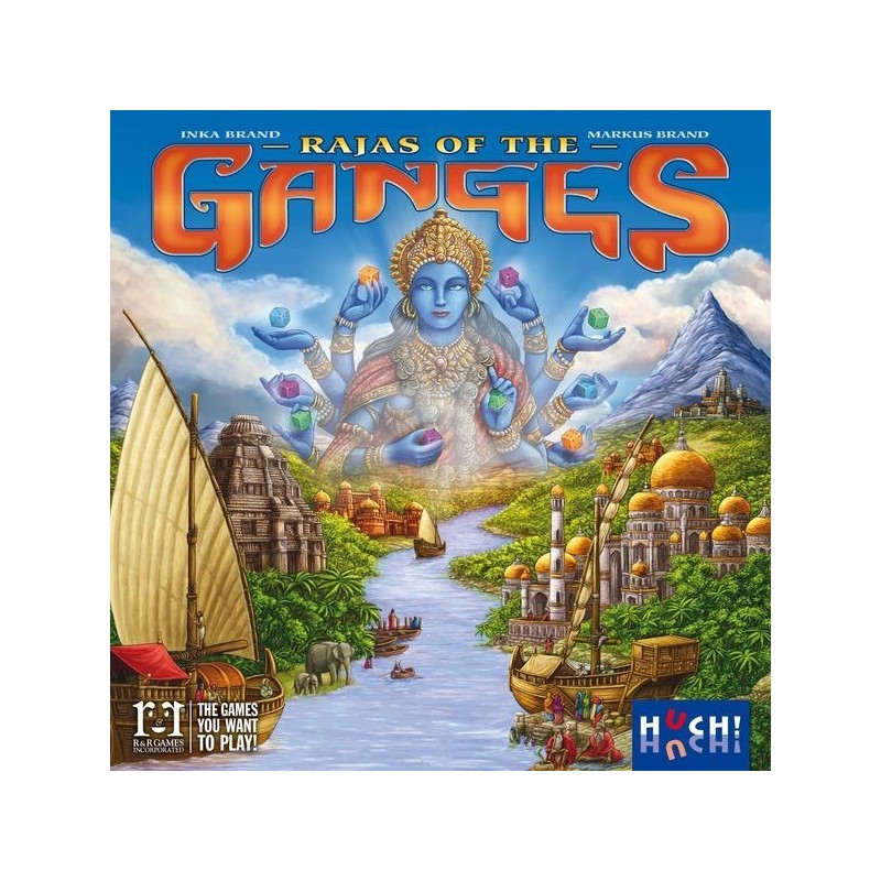 Rajas of the Ganges (I Ragià del Gange) ENG - gioco da tavolo