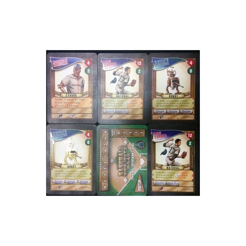 7 Card Promo Pack - Baseball Highlights: 2045 - gioco da tavolo
