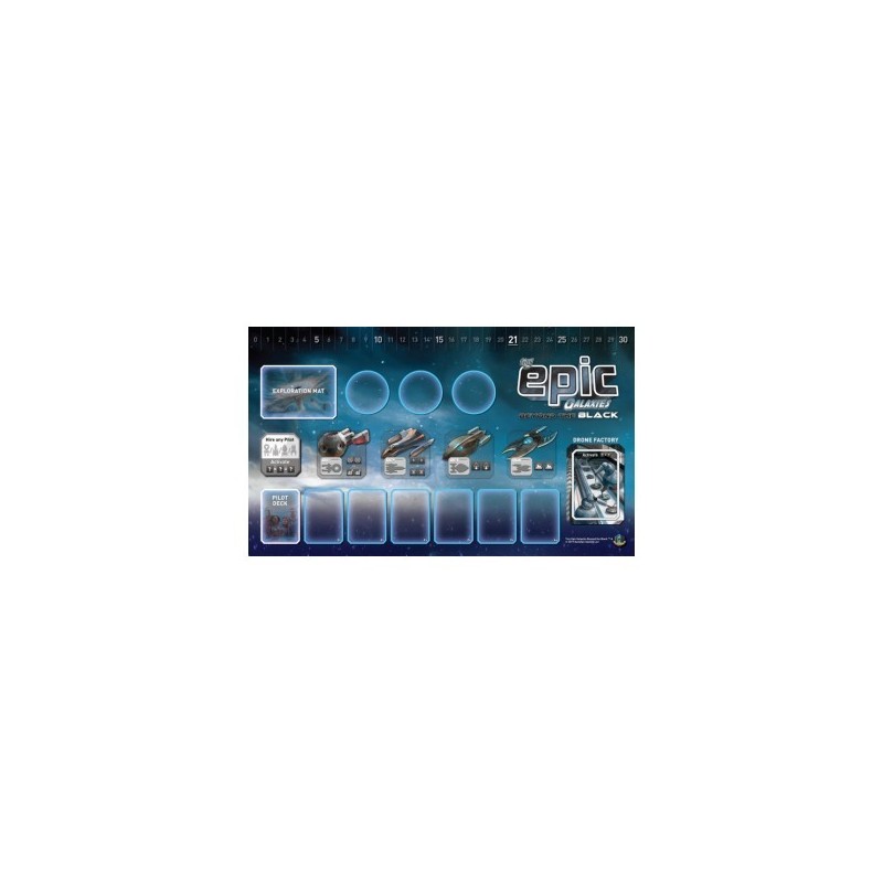 Beyond the Black Playmat - Tiny Epic Galaxies (Tappetino) - gioco da tavolo