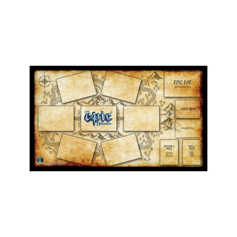 Playmat - Tiny Epic Defenders (Tappetino) - gioco da tavolo