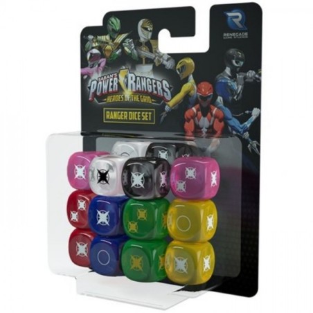 Dice Set: Power Rangers: Heroes of the Grid