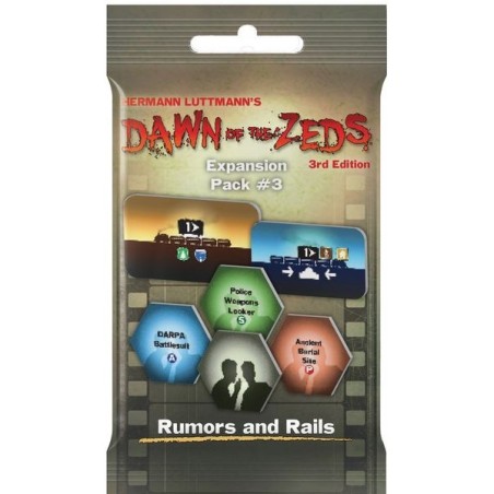 Exp. Pack 3 - Rumors and Rails: Dawn of the Zeds (3rd Ed.)