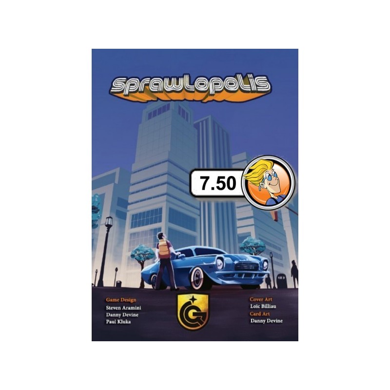Sprawlopolis ENG - gioco da tavolo