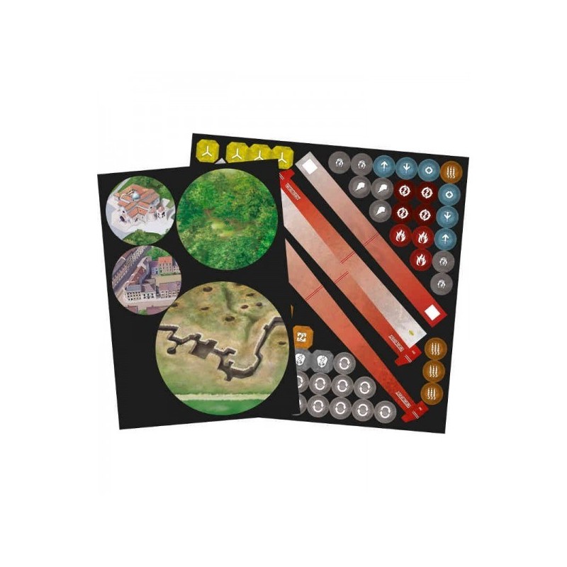 Additional Counter Set - Tripods & Triplanes - gioco da tavolo