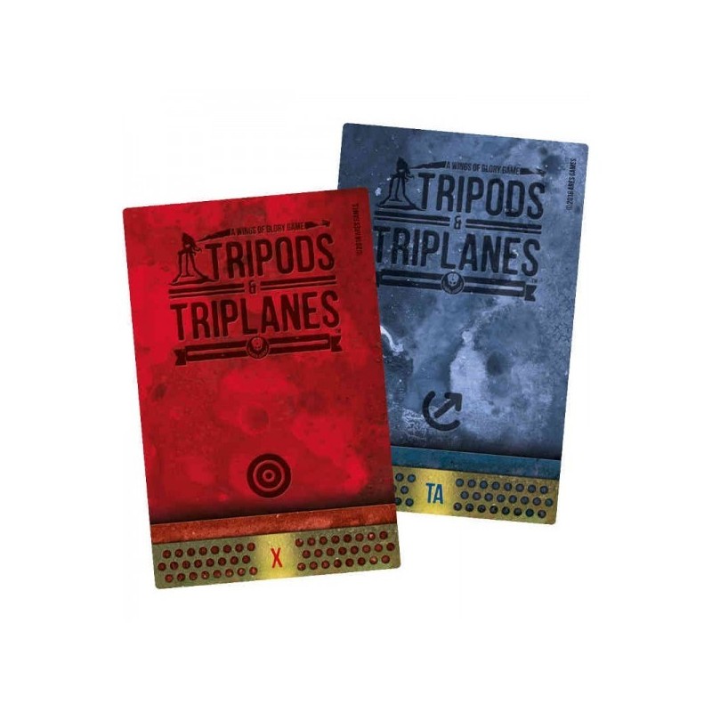 Additional Damage Decks - Wings of Glory Tripods & Triplanes - gioco da tavolo