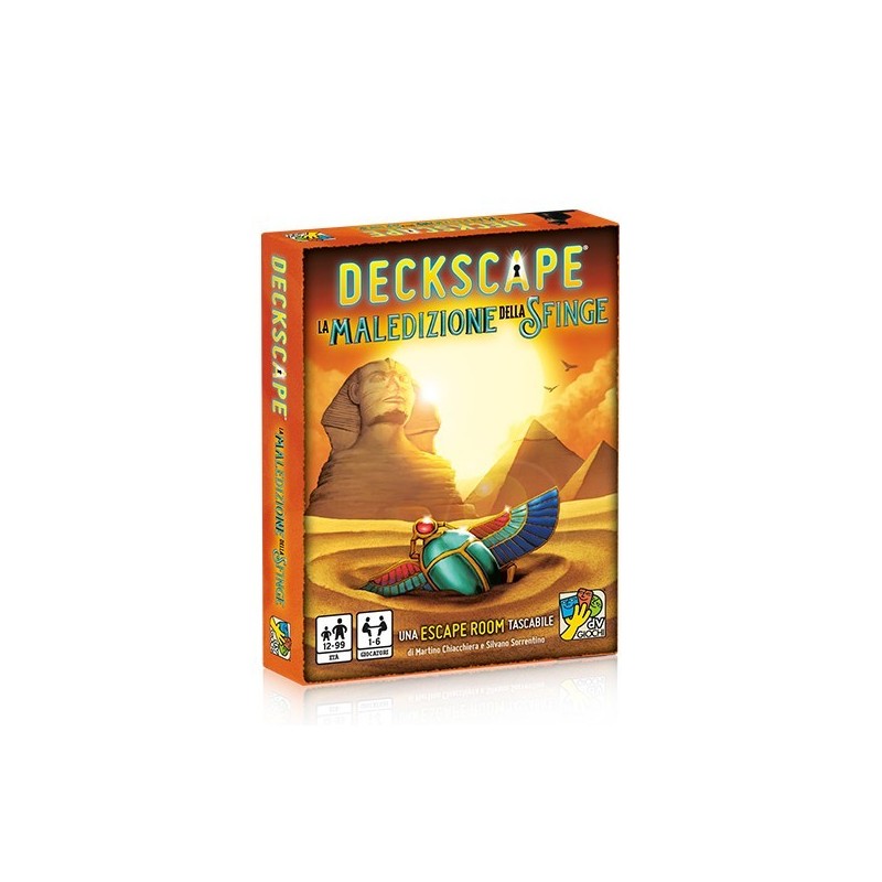 Deckscape - La maledizione della Sfinge - gioco da tavolo