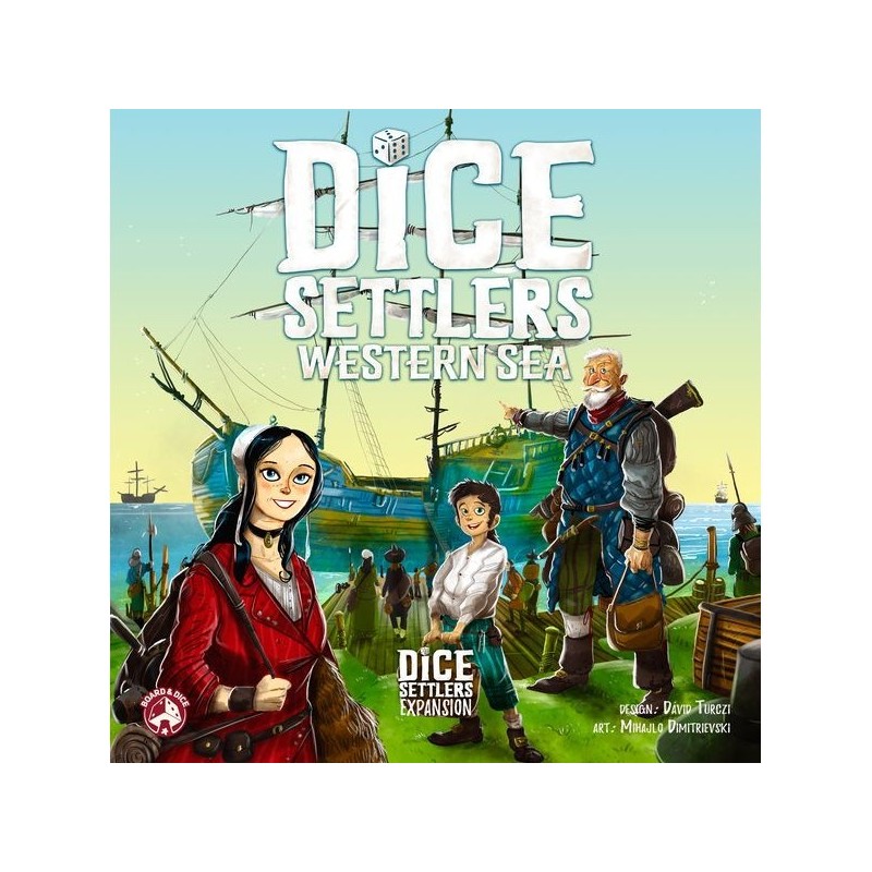 Western Sea: Dice Settlers - gioco da tavolo