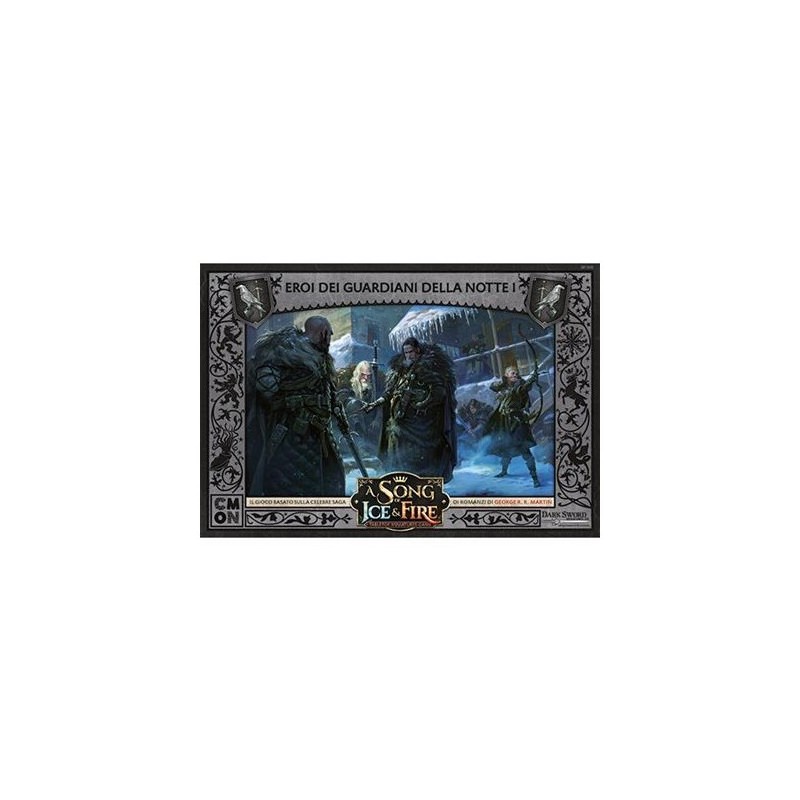 Eroi dei Guardiani della Notte 1 - A Song of Ice & Fire: Miniatures Game - gioco da tavolo