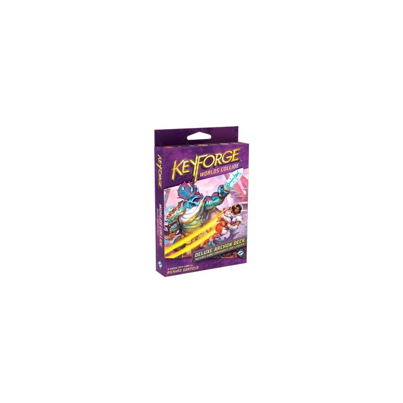 KeyForge: Worlds Collide - Deluxe Deck - gioco da tavolo