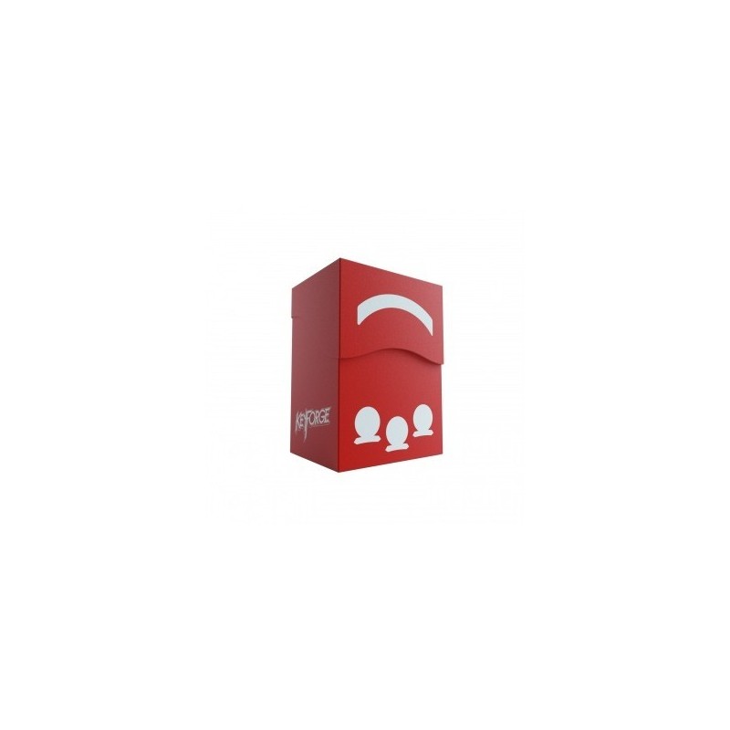 Gamegenic KeyForge Gemini Deck Box - Red - accessorio per giochi