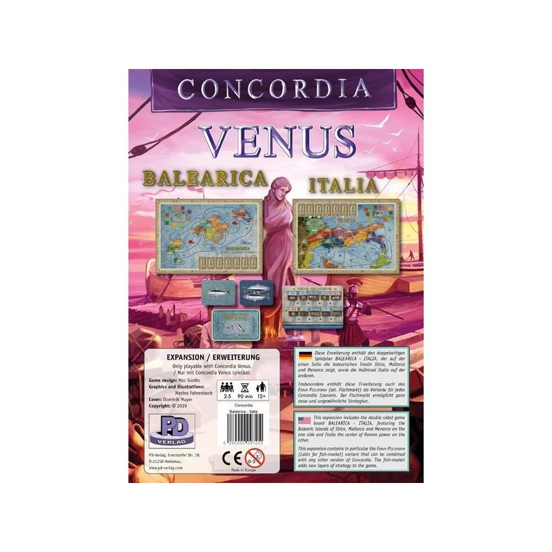 Balearica - Italia: Concordia Venus - gioco da tavolo