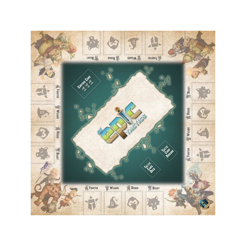 Playmat - Tiny Epic Tactics (Tappetino) - gioco da tavolo