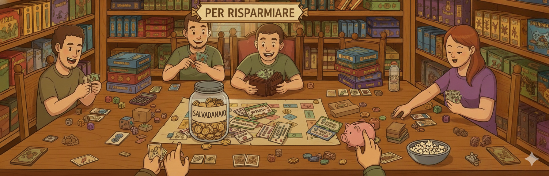 PER RISPARMIARE
